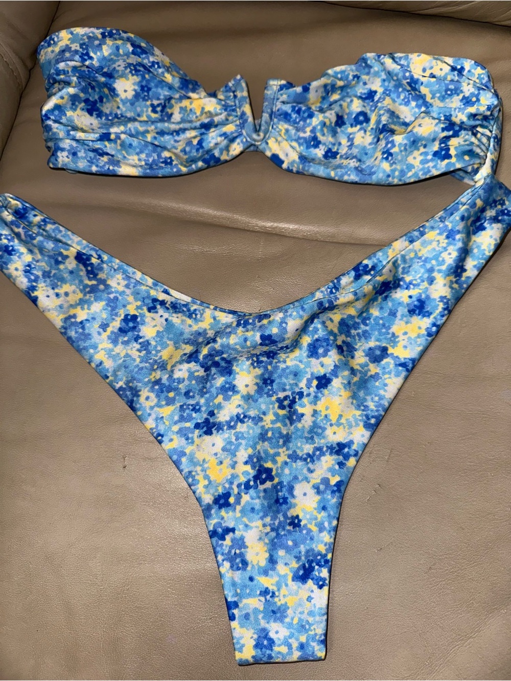 Kulani Kinis “Love Story” Floral Print Bikini Set